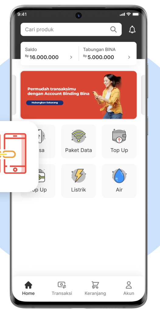 API Binadigital project screenshot